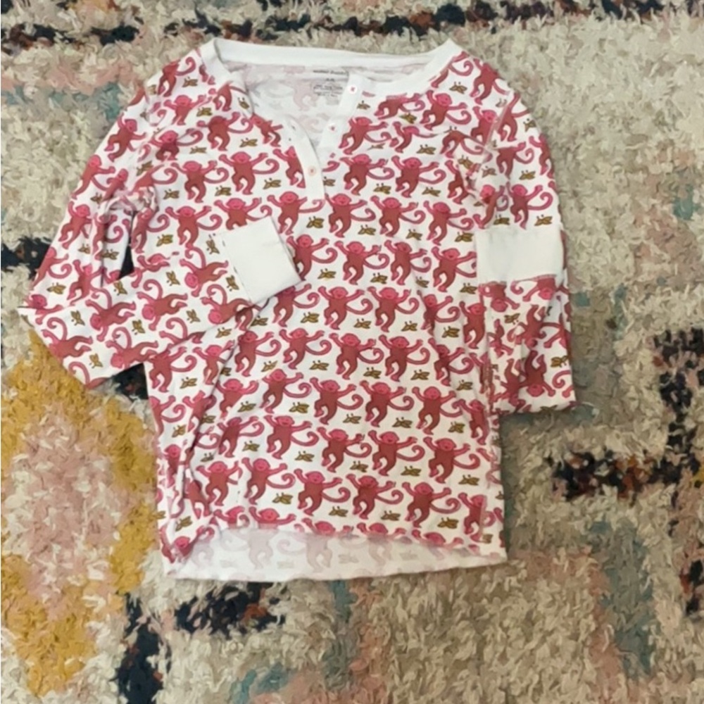 Girls roller rabbit Print Pajama set 12y long sleeve and pants - Picture 2 of 2